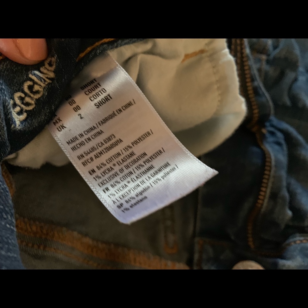 American eagle jeans jegging 00